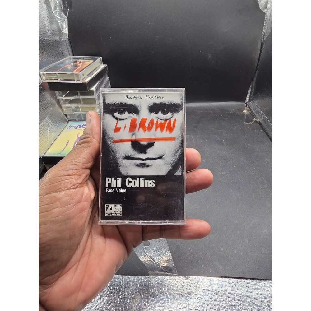 Phil Collins Face Value Cassette Tape Atlantic In the Air Tonight